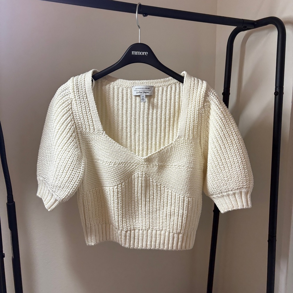 & Other Stories Crop Knit